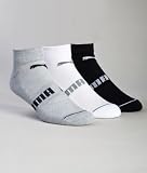 Mens Athletic Quarter Socks 3-Pack
