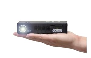 AAXA P4 P4X Pico Projector, 95 Lumens, Pocket Size, Li-Ion Battery, HDMI, Media Player, 15,000 Hour LED, DLP Projector