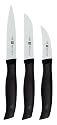 ZWILLING 38737000 TWIN® Grip Messerset, 3 tlg., schwarz