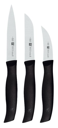 ZWILLING 38737000 TWIN® Grip Messerset, 3 tlg., schwarz