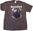 SEVENDUST - Gas Mask - Brown T-shirt