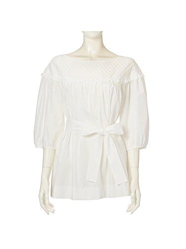 (トゥー ビー シック) TO BE CHIC シャーリング刺繍チュニックブラウス W5M01400__