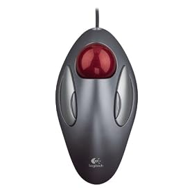 Logitech Trackman Marble - Boule de commande - optique - 4 bouton(s) - filaire - USB