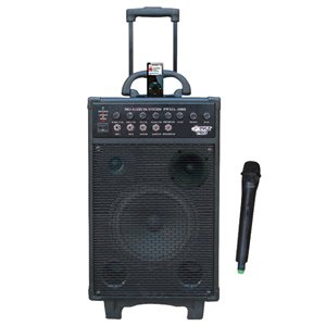 Pyle-Pro PWMA1080I 800-Watt VHF Wireless Portable PA System/Echo with iPod Dock