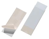 Produkt-Bild: Durable 807519 Selbstklebetasche Pocketfix, 150 x 58 mm (Innenma&szlig;), transparent, Packung &agrave; 10 St&uuml;ck