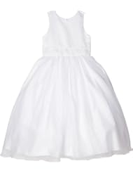 Us Angels Girls 7-16 Dress with Handbeaded Cummerbund by US Angels