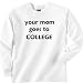 mom college Long Sleeve T-Shirt