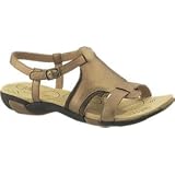 Hush Puppies Coil | Ladies Sandals Gold Metallic Leather Mesh by Hush Puppies