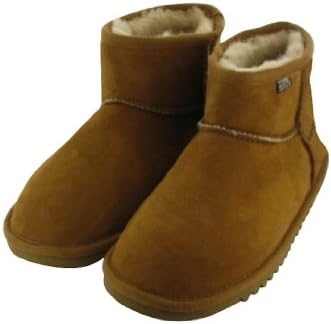 Bogan Boots Ultra Low Sheepskin Boots, Chestnut, US Womens 15.5 / UK 13