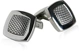 Robust Stainless Steel Cufflinks with Pineapple Design