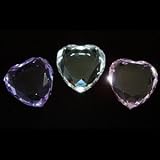Rosenthal Lead Crystal Heart-Shaped Paperweight - Valentine Gift - Clear