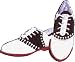 1950's Retro Bowling Shoes (50's Rockabilly Saddle Shoes) - Embroidered Iron On or Sew On Patch