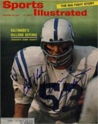 Dennis Gaubatz Autographed/Hand Signed Sports Illustrated Magazine (Baltimore Colts)