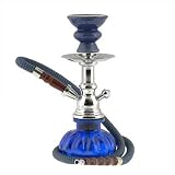 Produkt-Bild: Nibo Magic Glas Shisha Blau-Chrom - Koffer Schwarz