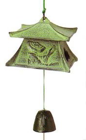 角型灯篭風鈴　大 