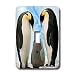 Birds - Emperor Penguin Family - Light Switch Covers - single toggle switch
