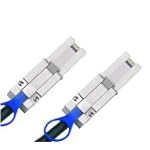 50 cm SAS-Kabel Mini-Stecker 2-mal SF...