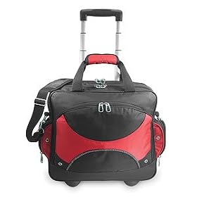 U.S. Traveler 16.5in Rolling Laptop Briefcase