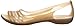 crocs Women's Isabella Huarache Flat W Jelly Sandal, Bronze, 8 M US