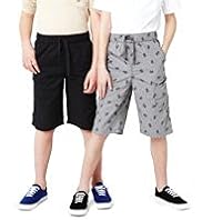 Limited 2 Pack Pure Cotton Skull Print Shorts