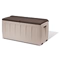 Keter Plastic Garden Storage Box with Seat - 340 Litre Capacity