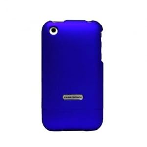CaseCrown iPhone 3G and 3GS Polycarbonate Glider Slim Fit Case - Blue Sapphire