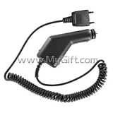 Car Charger for Sony Ericsson W580i, W810i, W300, Z525a, Z310a Wireless Cellphone - Color Black
