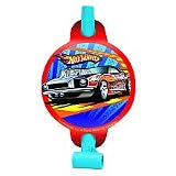 Amscan Hot Wheels Speed City Party Blowouts, 8-Count