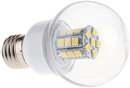 DAIWL A19 A60 5W E27 27-LEDS SMD5050 350-400LM Warm White Light LED Corn Bulb 110-120V
