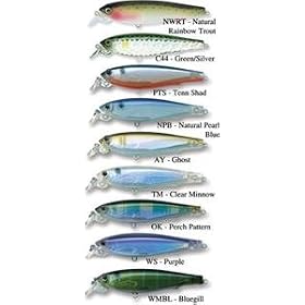 3D Fingerling Clear Minnow by