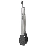 KitchenAid Silicone-Tipped Tongs - Black