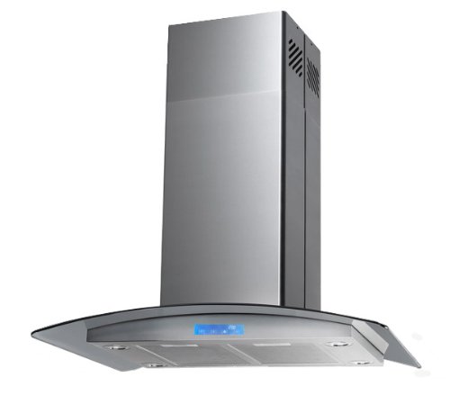 Akdy 30 European Style Az668is2-75 Stainless Steel Island Mount Range Vent Hood