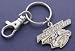 Nashville Predators Key Chain with clip