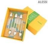 Alessi Dry Collection - Six Mocha Coffee Spoons