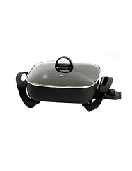 New Focus Electrics West Bend 12" Extra Deep Skillet 3 Inches Deep With A Non-Stick Coating