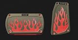 Pilot Automotive Accessory PM-284R 2 Piece Pedal Set, Red LED Flames Pilot Automotive Accessory PM-284R 2 Piece Pedal Set, Red LED Flames