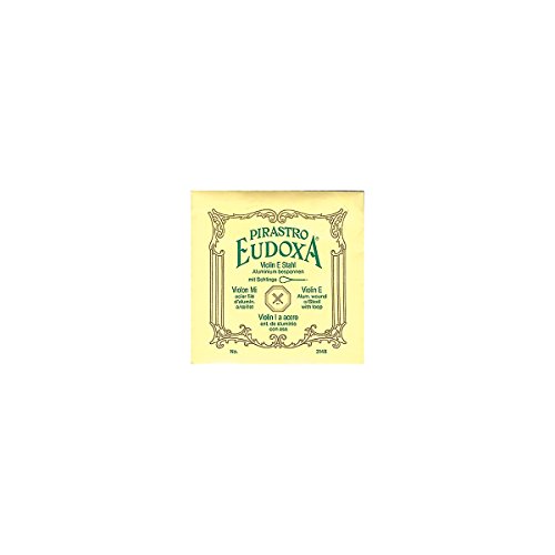 Pirastro Eudoxa Violin Strings D, Alum/Gut, 16 3/4 Gauge (Med) 4/4 Size