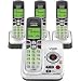 Vtech DECT 6.0 Black/White Expandable 4-Handset Cordless Phone System with Digital Answering Device and Caller ID (CS6229-4)