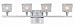 Lite Source 27 1/2" Wide Iskyla Contemporary Bathroom Light - LS-16984C/CLR