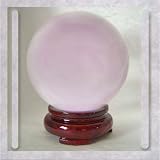 Pink Quartz Crystal Ball 80MM