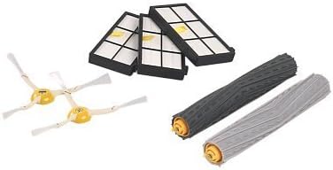 Extractor Set,HEPA Filters, Side Brushes Replenishment Kit for iRobot Roomba 980, Roomba 880, Roomba 870