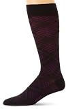 HUGO BOSS Mens Criss Cross Argyle Dress Mid Calf Sock