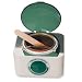 Clean + Easy Deluxe Pot Wax Mini Kit with Deluxe Warmer, Original Wax 14.0 Oz, Large Natural Muslin Strips (50 Count) Applicator Sticks, Rest Bar, 10 Wax Collars, and Instructions