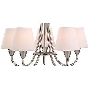 NEW, 22, OFF-WHITE, LIGHT BEIGE, CHANDELIER, or, CANDLE LIGHTS, CLIP-ON, LAMP SHADES, for,... by 