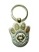 Labradoodle Key Ring Paw Print Made in the USA - It Spins!