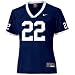 Nike Penn State Nittany Lions #22 Navy Blue Ladies Replica Football Jersey