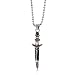 Ed Hardy dagger necklace title=