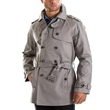 Coated Cotton Trench Coat
