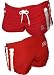 Los Angeles Angels Ladies Sueded Boardshorts - L