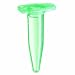 Eppendorf 022363417 Polypropylene Safe-Lock Graduated 2.0mL Microcentrifuge Tube with Leakproof Hinged Lid, Green (Pack of 500)